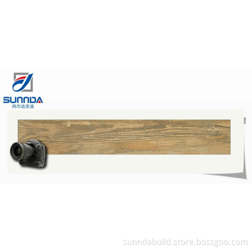 Sunnda 160x900 non-slip wood look design tile faux timber flooring